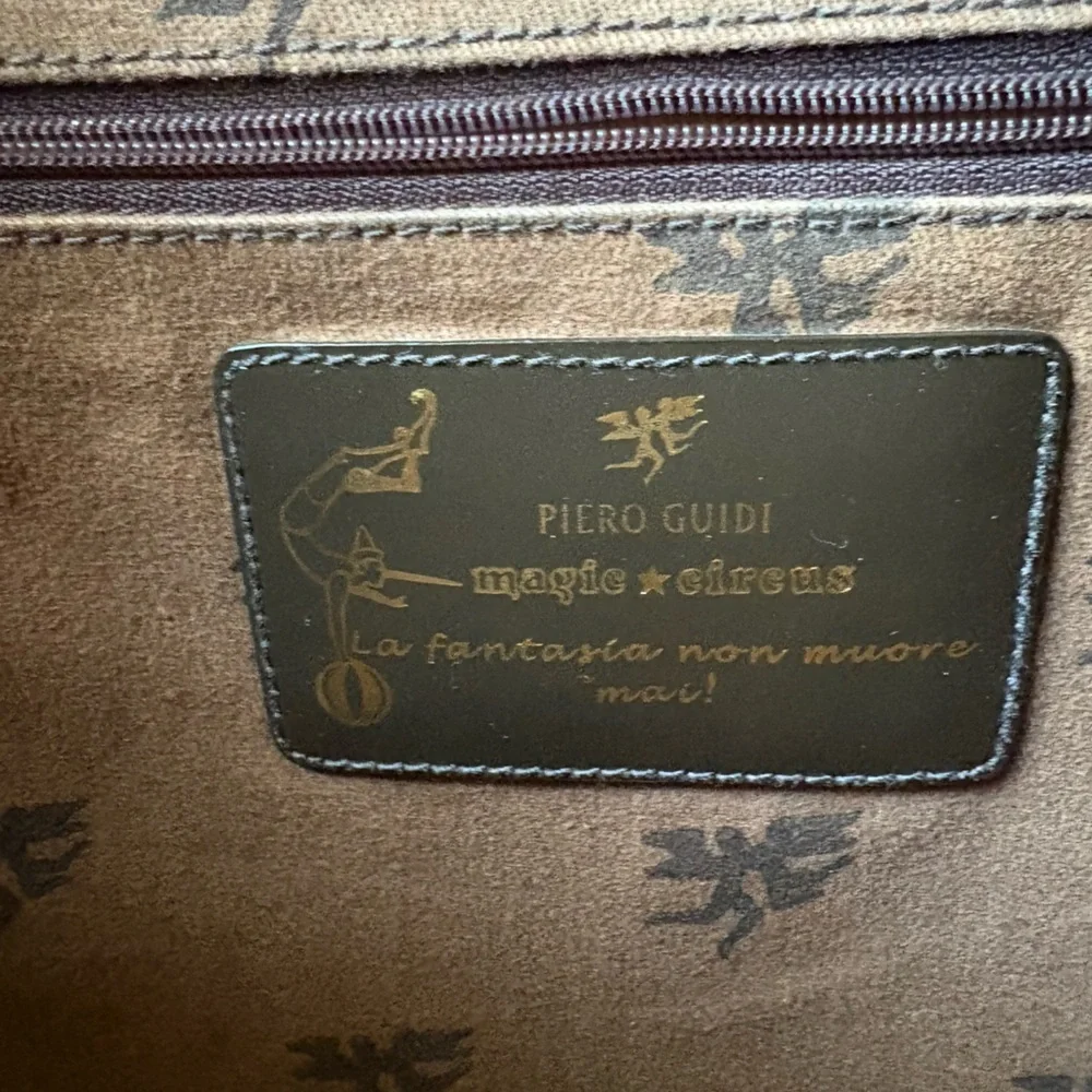 PIERO GUIDI Magic Circus Brown Bag - Picture 8 of 9